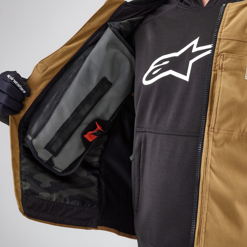 Airbagová vesta Alpinestars Tech-Air®3 V2 Canvas system čierna