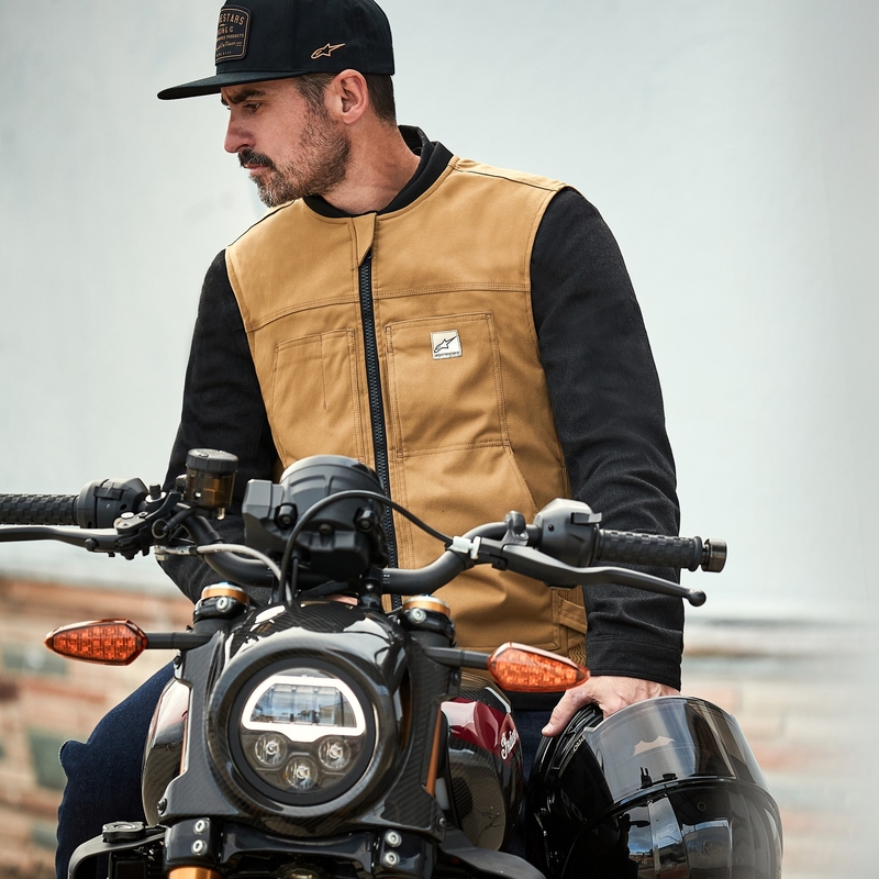 Airbagová vesta Alpinestars Tech-Air®3 V2 Canvas system čierna