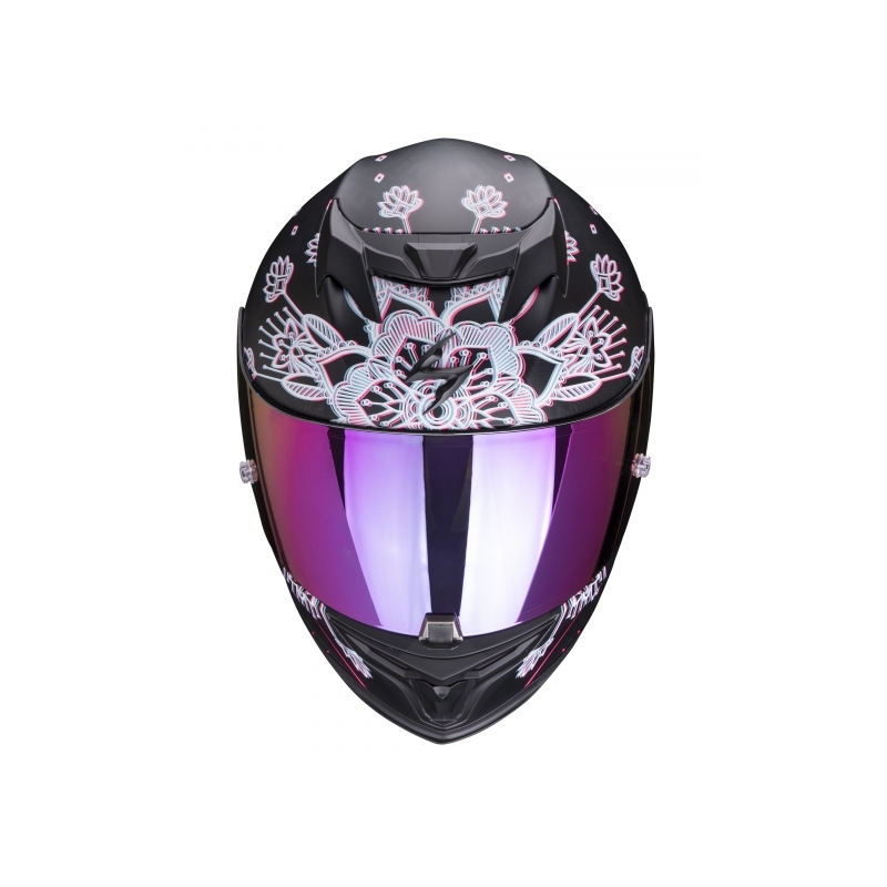 Integrálna prilba Scorpion EXO-520 AIR Tina čierno-strieborná - II. akosť
