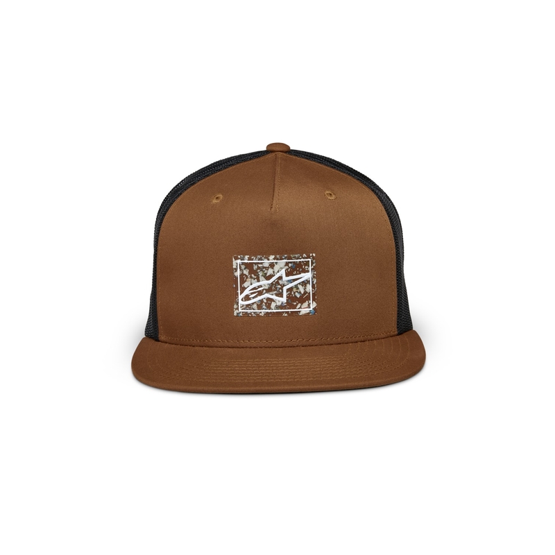 Šiltovka Alpinestars Mackinic Trucker hnedo-čierna
