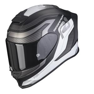Integrálna prilba na motorku SCORPION EXO-R1 EVO AIR VATIS čierno-biela - II. akosť
