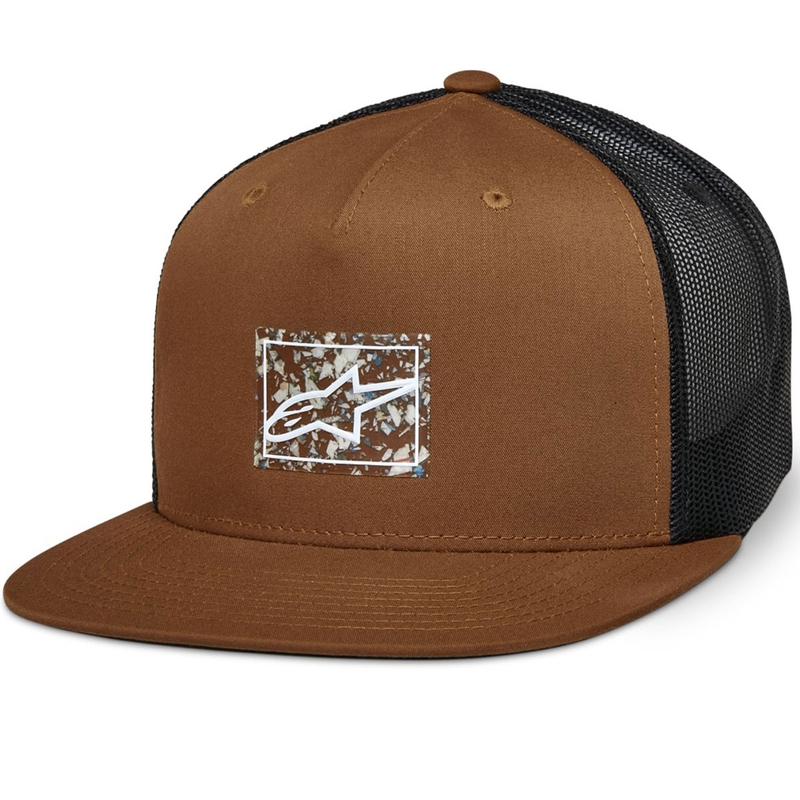 Šiltovka Alpinestars Mackinic Trucker hnedo-čierna