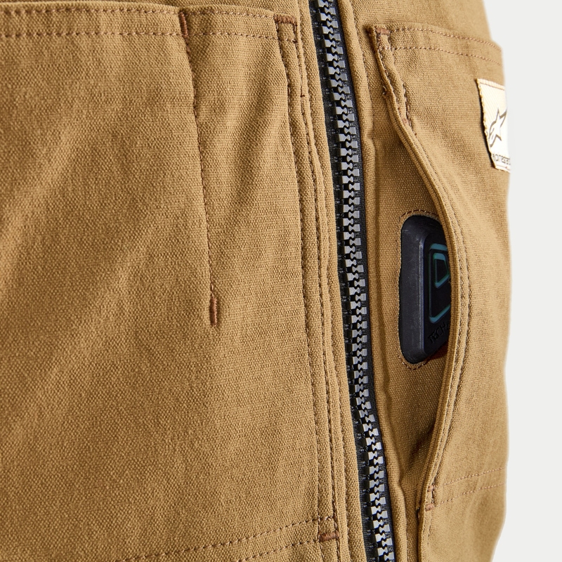 Airbagová vesta Alpinestars Tech-Air®3 V2 Canvas system béžová