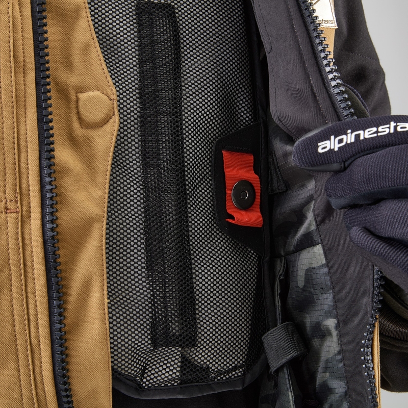 Airbagová vesta Alpinestars Tech-Air®3 V2 Canvas system béžová