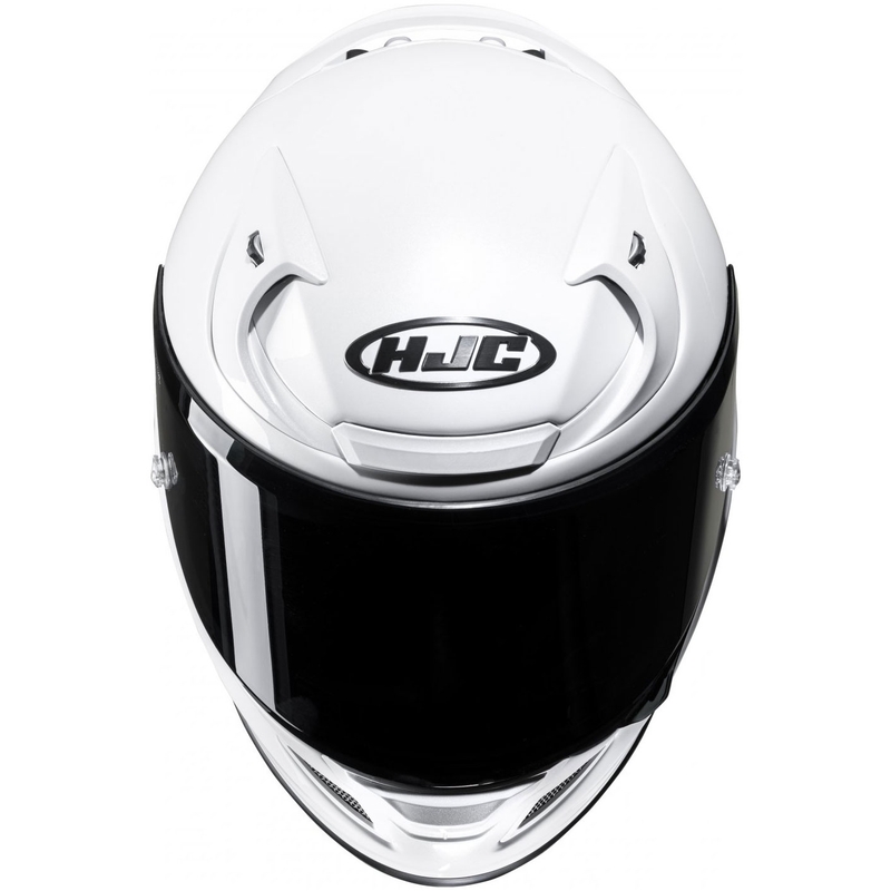 Integrálna helma na motorku HJC RPHA 12 Solid perleťovo biela