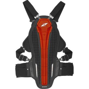 Chránič chrbtice a hrudníka Zandona Hybrid Armour X7 červený 168 - 177 cm