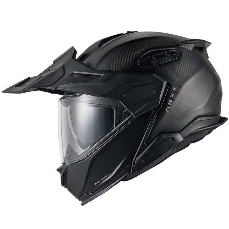 Výklopná helma na motorku Nexx X.Lifecountry Zero PRO matná čierna výpredaj