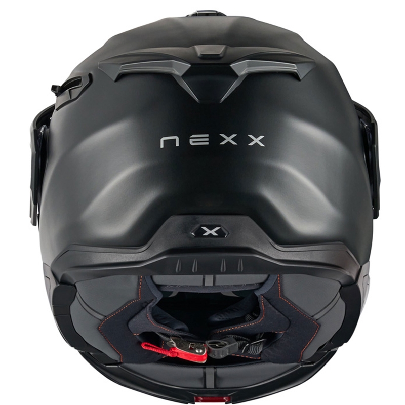Výklopná helma na motorku Nexx X.Lifecountry Plain matná čierna