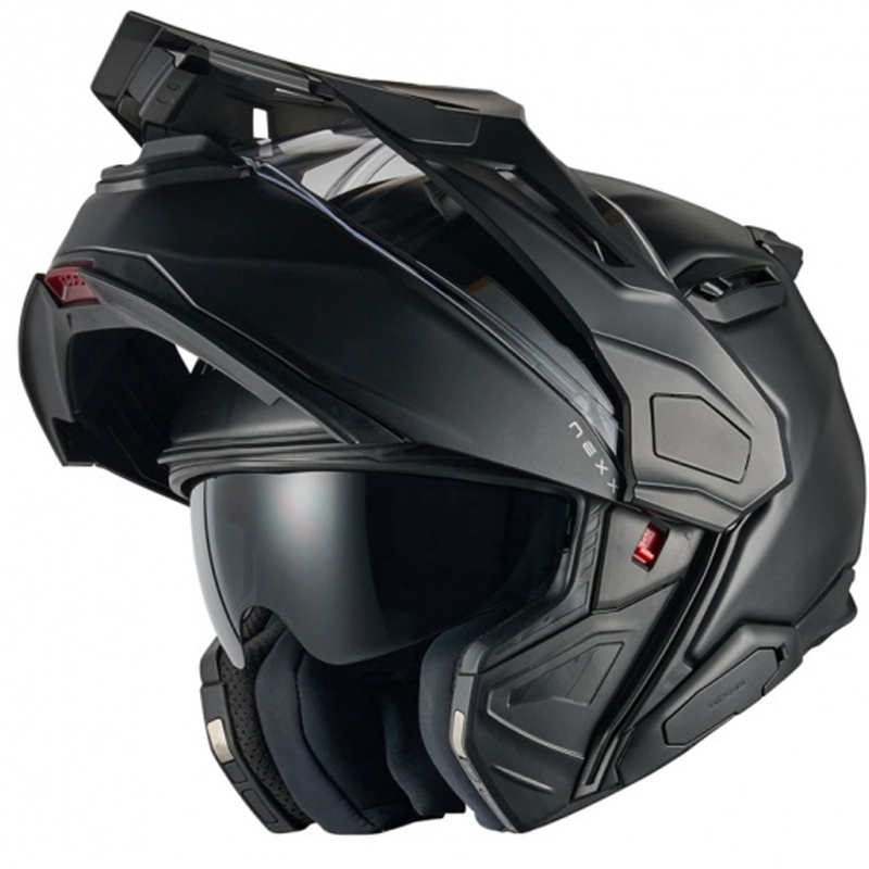 Výklopná helma na motorku Nexx X.Lifecountry Plain matná čierna