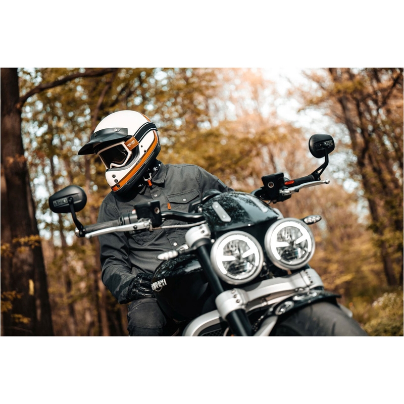 Integrálna prilba na motorku HJC V60 Scoby MC7 béžovo-čierno-oranžovo-sivá