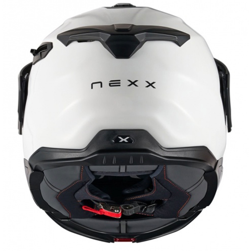 Výklopná helma na motorku Nexx X.Lifecountry Plain biela výpredaj