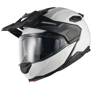Výklopná helma na motorku Nexx X.Lifecountry Plain biela