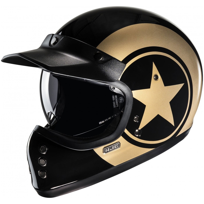 Integrálna prilba na motorku HJC V60 Nyx MC9 čierno-zlatá