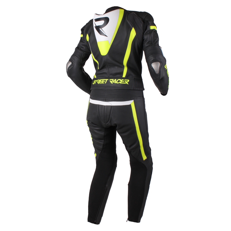 Dámska kombinéza Street Racer Dafne čierno-bielo-fluo žltá vypredaj výpredaj
