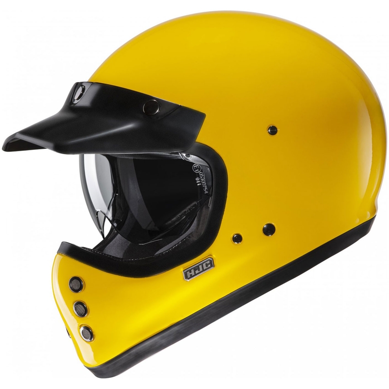 Integrálna prilba na motorku HJC V60 Solid deep žltá