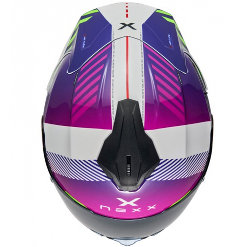 Integrálna helma na motorku NEXX Y.100R Fade fialovo-biela