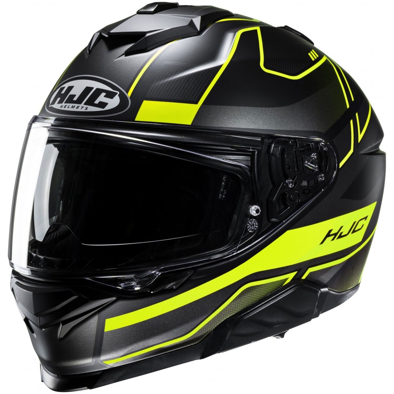 Integrálna prilba na motocykel HJC i71 Iorix MC3HSF čierno-fluorescenčno žltá
