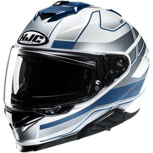 Integrálna prilba na motorku HJC i71 Iorix MC2 bielo-modro-strieborná