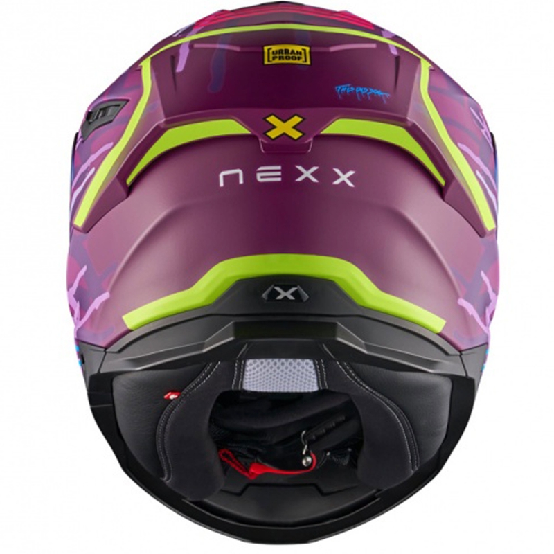 Integrálna helma na motorku NEXX Y.100R Urbangram matná fialová