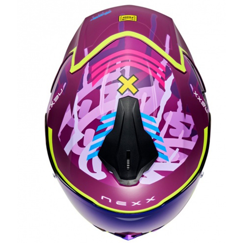 Integrálna helma na motorku NEXX Y.100R Urbangram matná fialová
