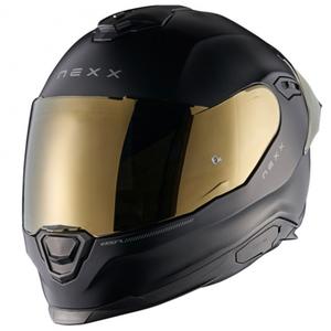 Integrálna helma na motorku NEXX Y.100R Subsonic matná čierno-zlatá