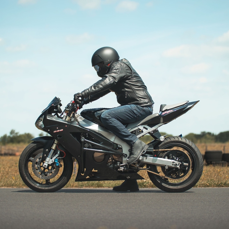 Džínsy na motocykel Oxford Original Approved AAA Slim Jeans sprané modré