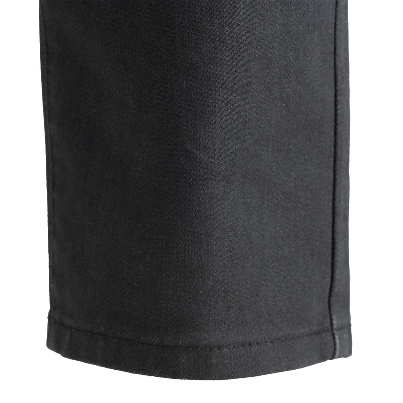 Džínsy na motorku Oxford Original Approved AAA Straight Jeans čierne