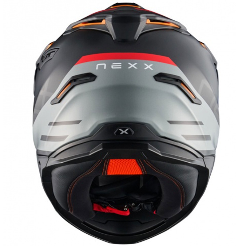 Enduro prilba na motorku NEXX Y.TRAVL Quest matná čierno-červená