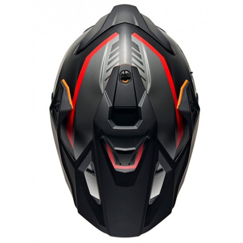 Enduro prilba na motorku NEXX Y.TRAVL Quest matná čierno-červená