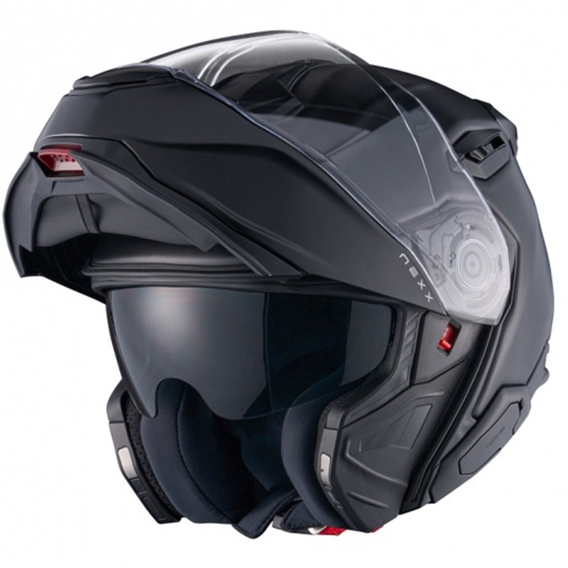 Vyklápacia prilba na motorku Nexx X.Lifetour Plain matná čierna