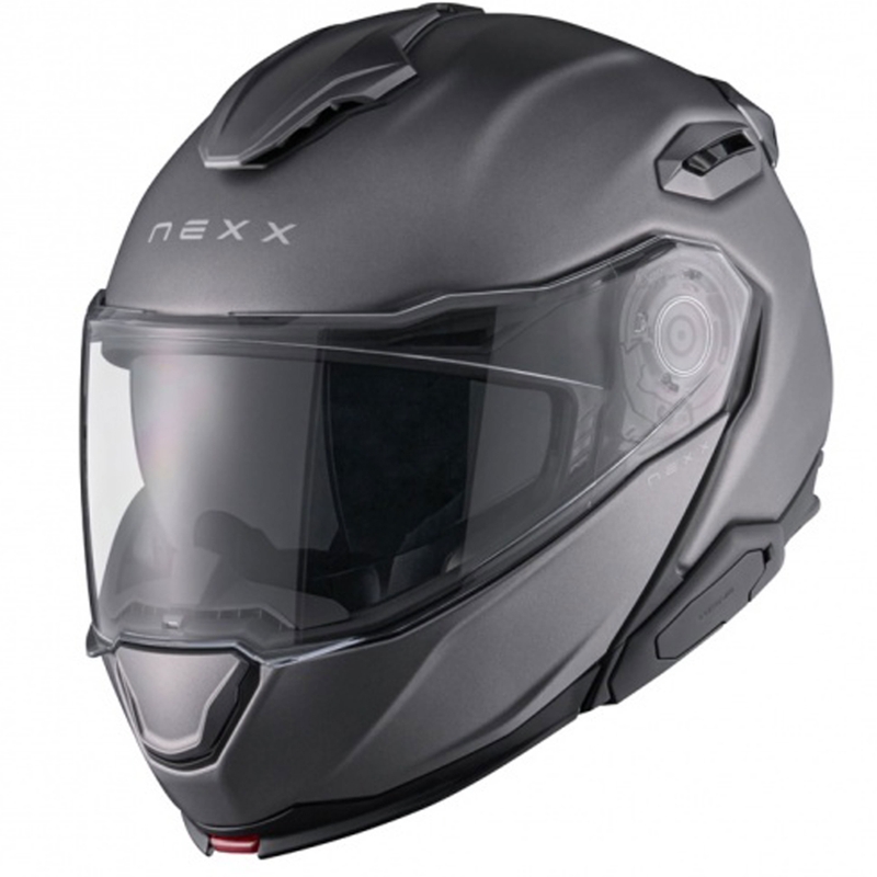 Vyklápacia prilba na motorku Nexx X.Lifetour Plain matná titánová