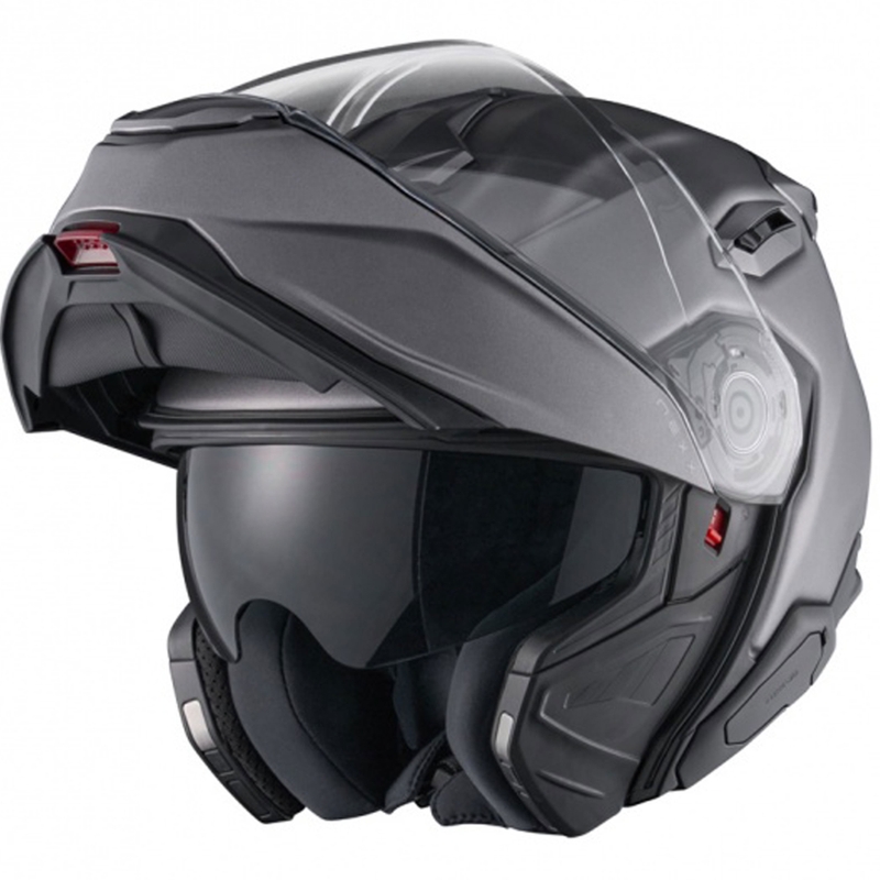 Vyklápacia prilba na motorku Nexx X.Lifetour Plain matná titánová