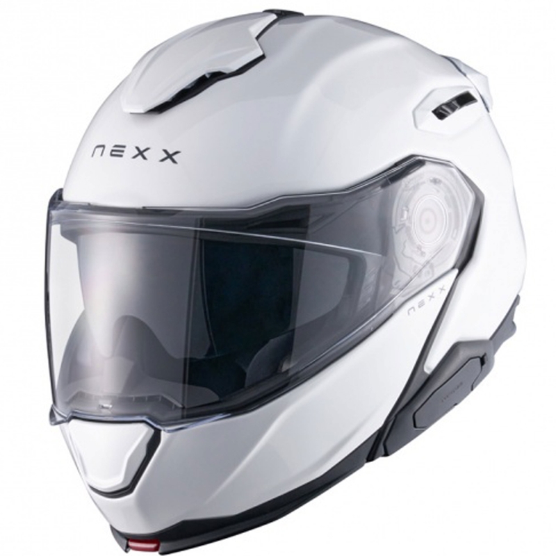 Vyklápacia prilba na motorku Nexx X.Lifetour Plain matná biela