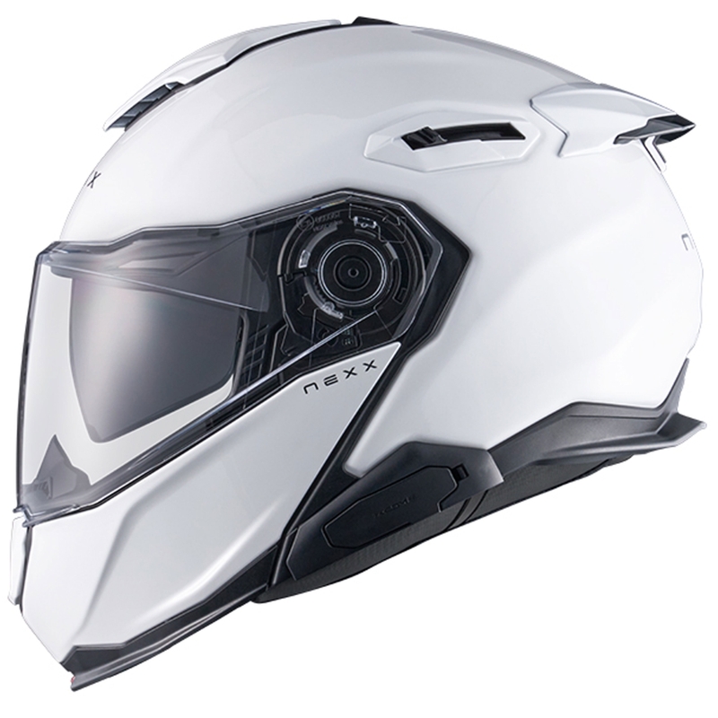 Vyklápacia prilba na motorku Nexx X.Lifetour Plain matná biela