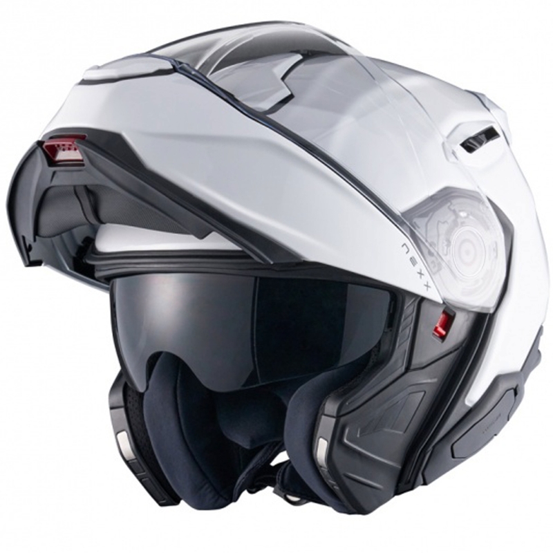 Vyklápacia prilba na motorku Nexx X.Lifetour Plain matná biela