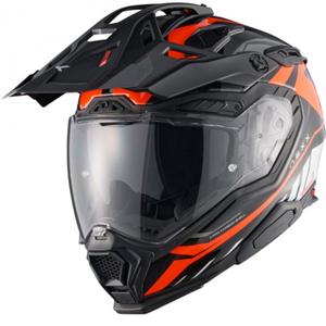 Enduro helma na motorku Nexx X.WED3 Gobi oranžovo-biela