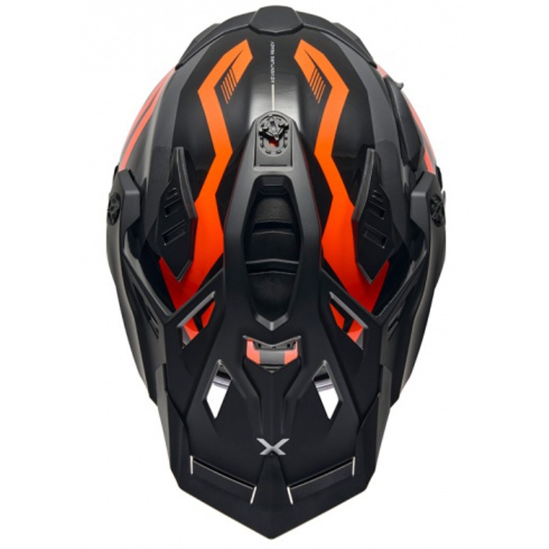 Enduro helma na motorku Nexx X.WED3 Gobi oranžovo-biela