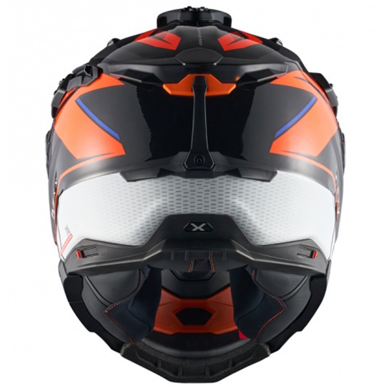 Enduro helma na motorku Nexx X.WED3 Gobi oranžovo-biela
