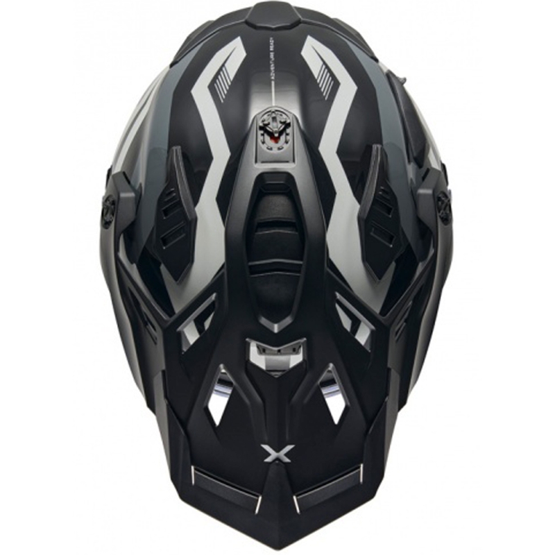 Enduro helma na motorku Nexx X.WED3 Gobi bielo-šedá