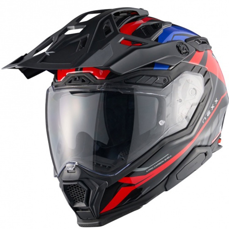 Enduro helma na motorku Nexx X.WED3 Gobi modro-červená