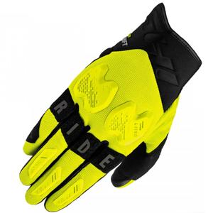 Rukavice na motorku Shima Drift fluo žlto-čierne
