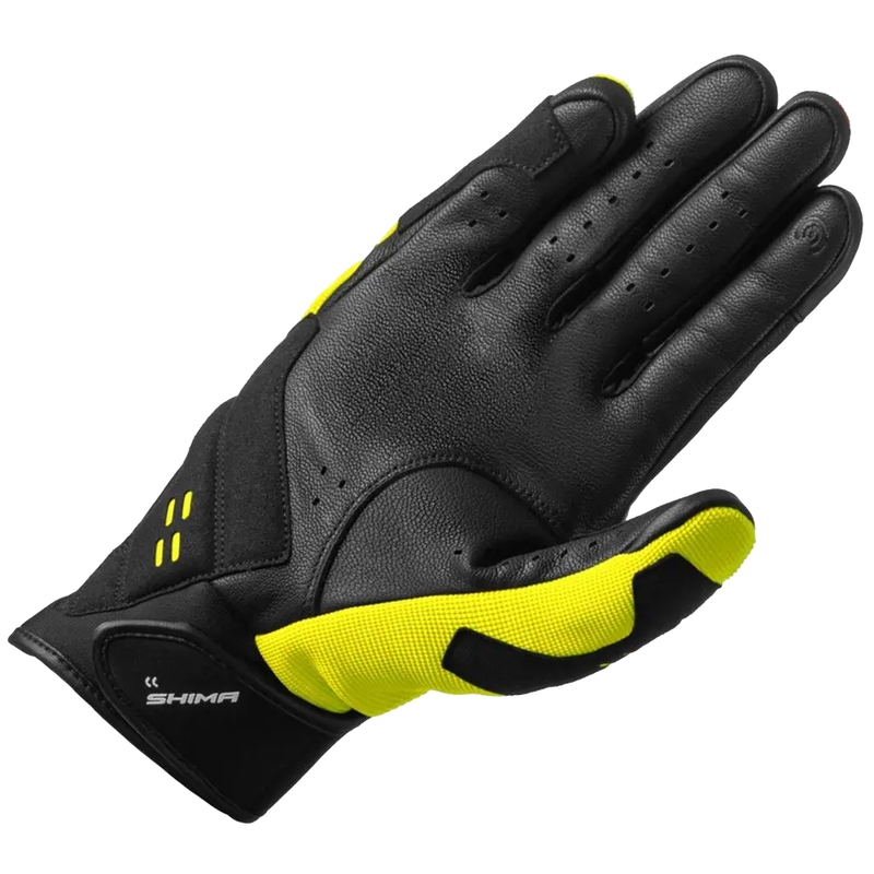 Rukavice na motorku Shima Drift fluo žlto-čierne