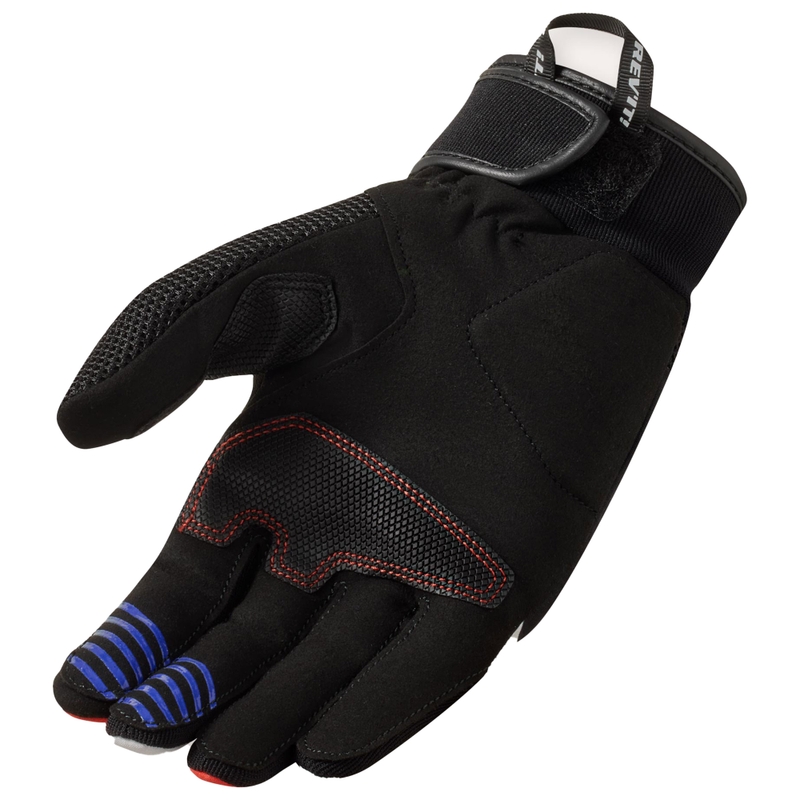 Rukavice na motorku Revit Surge čierno-červené
