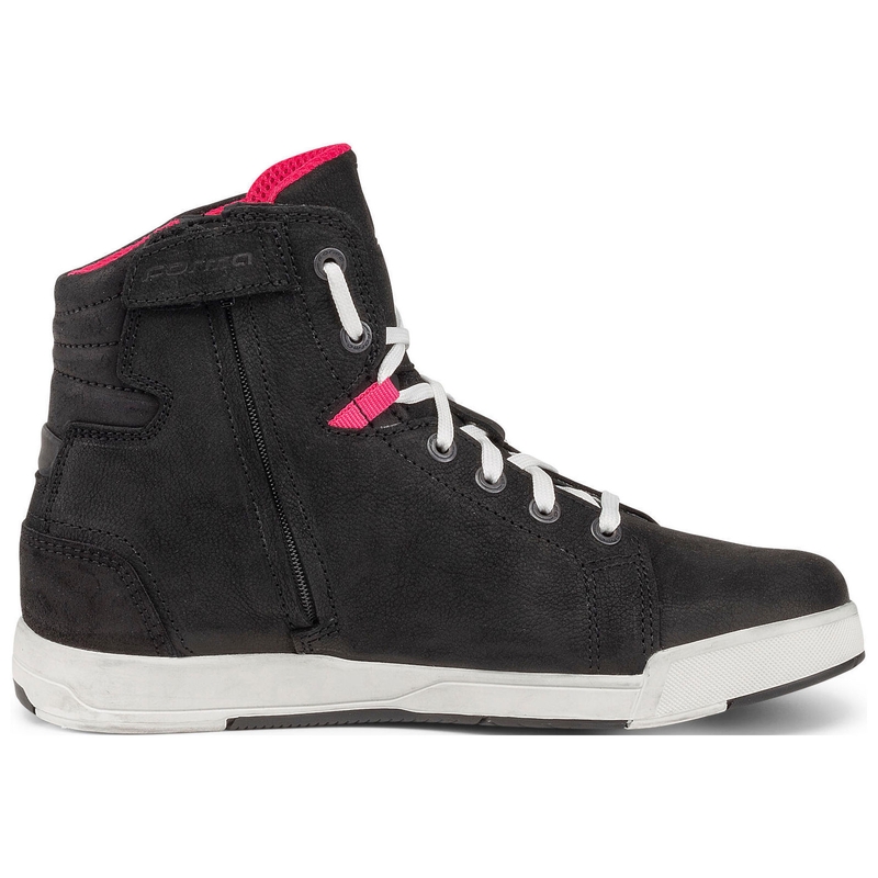 Dámske topánky na motorku Forma Swift X Fit Dry Lady čierno-biele