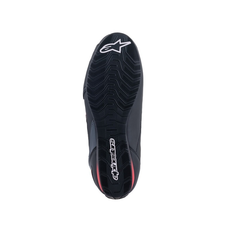Topánky na motorku Alpinestars Faster 3 Rideknit čierno-červeno-fluo žlto-šedé