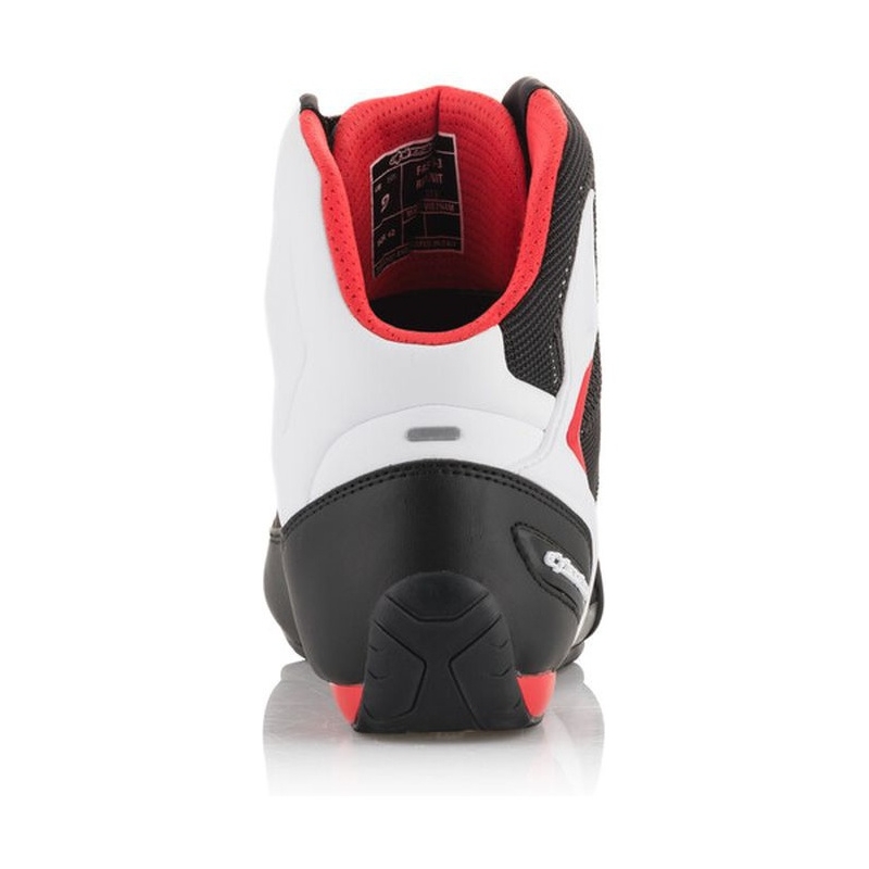 Topánky na motorku Alpinestars Faster 3 Rideknit čierno-bielo-červené
