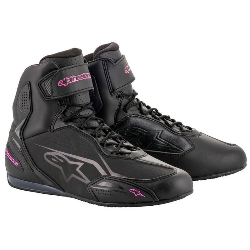 Dámske topánky na motorku Alpinestars Stella Faster 3 čierno-fialové