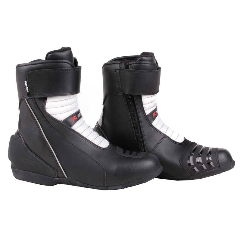 Topánky na motorku R-PRO Comfort čierno-biele vypredaj výpredaj