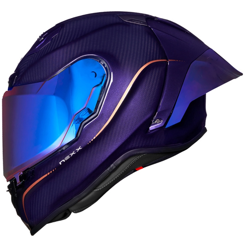 Integrálna prilba na motorku Nexx X.R3R Hagibis Carbon fialová