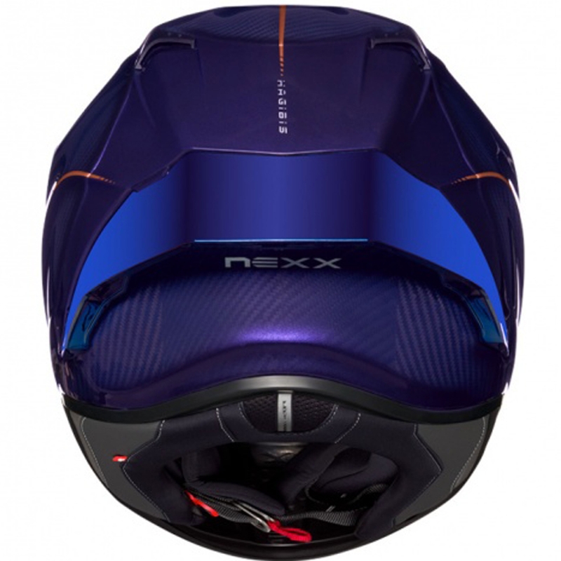 Integrálna prilba na motorku Nexx X.R3R Hagibis Carbon fialová